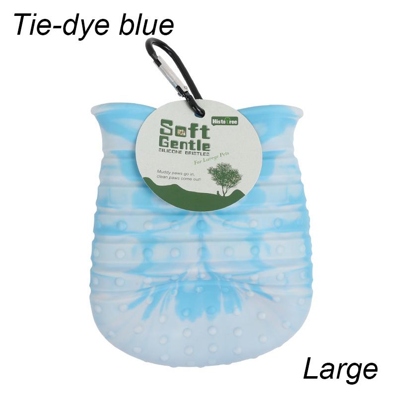 1 peça Copo Lava-Pés para Cão Portátil Ferramentas Limpa-Patas para Cães Cão Grande Médio Lavador de Pés Esfregão Copo para Limpeza de Patas Sujas com Lama