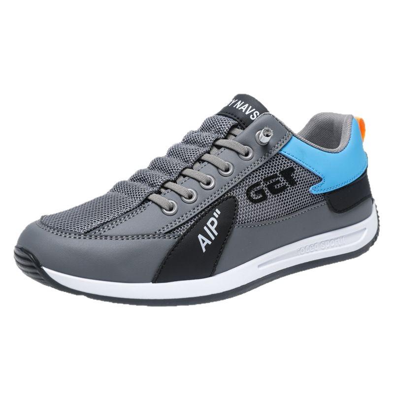 Brand Men's 2025 Summer Lightweight Sports Shoes - Comfortable, Soft Sole, Fashionable, Casual Mesh Design