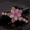 Simple Head Accessories Barrettes Flower Elegant Head Clip Hair Clip Hair Claw