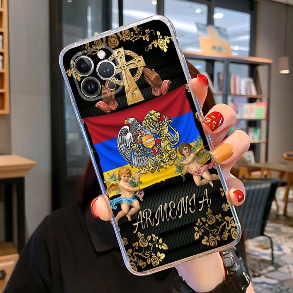 Armenia Armenians Flag Phone Case For iPhone 15 14 11 12 13 Mini Pro XS Max Cover 6 7 8 Plus X XR SE 2020 Funda Shell