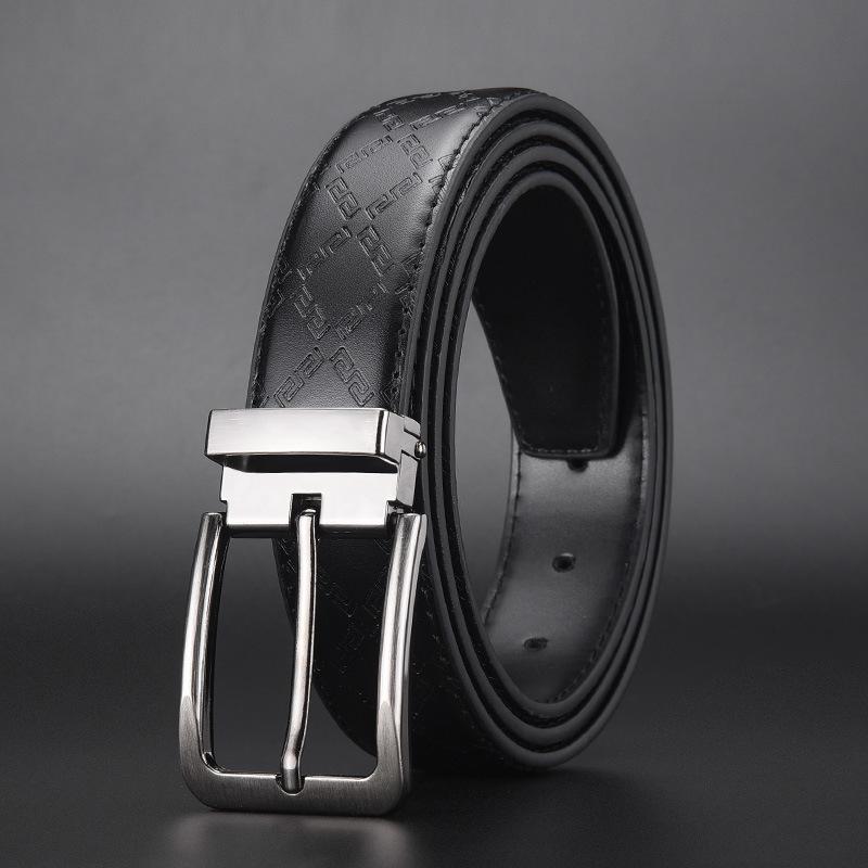 Simple Hot Men'S Pin Buckle Belt Casual Business Belt Men'S Belt Belt Belt