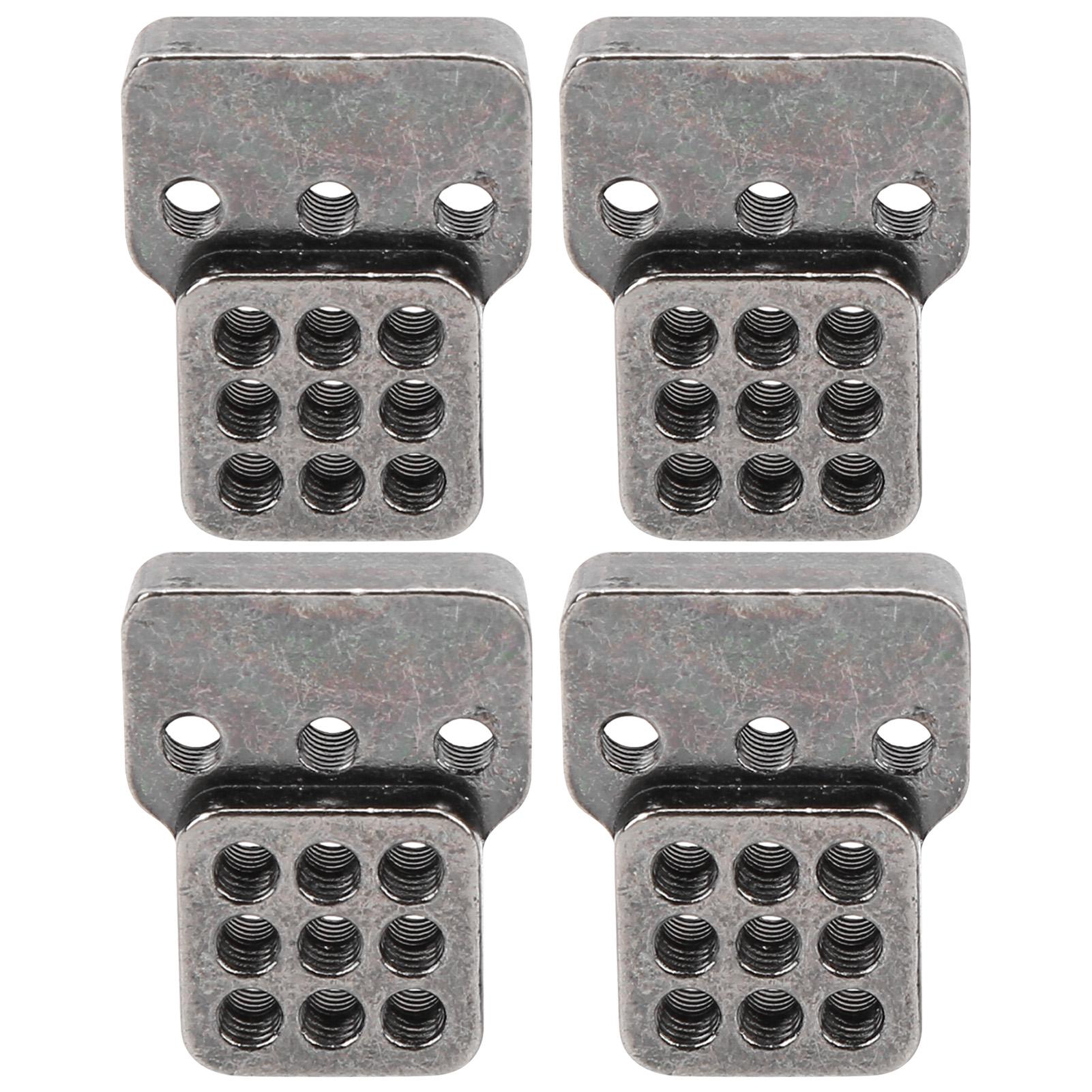 

RC Car Shock Absorbers Aluminum Alloy Mount Stand Upgrade Parts for WPL C14C24MN D90Titanium