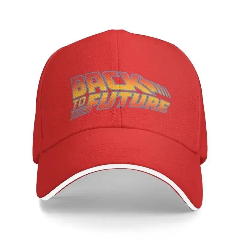 Gorra de Béisbol Retro de Moda Regreso al Futuro Unisex para Mujer Personalizable Ajustable Unisex Marty McFly Hill Valley Gorra de Papá para Exteriores