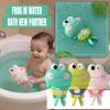 Baby Water Toys Clockwork Froggy Swimming Small Turtle Bathing Swimming Summer Bathroom Children's Water Toys
