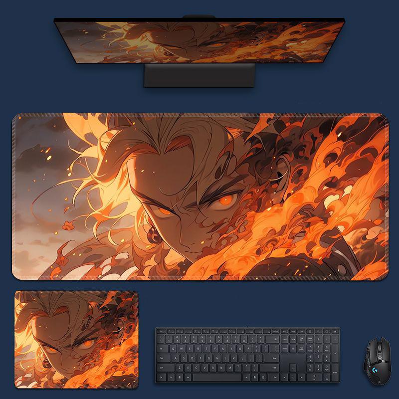 Demon Slayer Mouse Pad, Keyboard and Mouse Pad, Cheap, Exquisite, Gaming Equipment, Computer Equipment, Anime, Comics