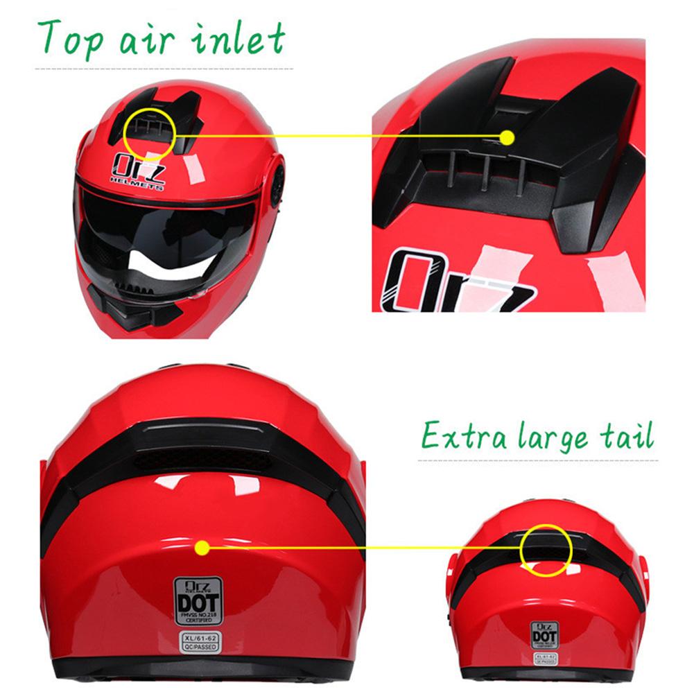 Flip Up Racing Helmet Motorcycle Helmet Full Face Safe Helmets