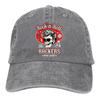 Πλυμένο Καπέλο Μπέιζμπολ Unisex Σκελετός Ζάρια Rockers Trucker Snapback Καπέλα Καπέλο Πατέρα Rockabilly Rock and Roll Καπέλα Γκολφ