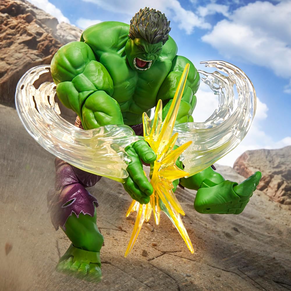 Hasbro Marvel Legends Maximum Series Hulk Action Figure 21.5cm with Accessories and Articulated Joints
