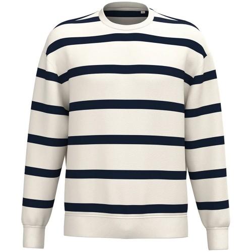 Native Spirit Unisex Adult Striped Sweatshirt