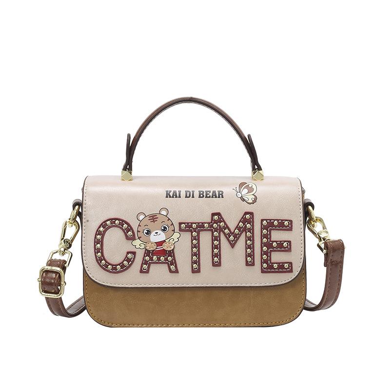 

Жіноча сумка через плече Hello Kitty 2025 French Luxe - Модна сумка кросбоді та сумка в дизайні колор-блок