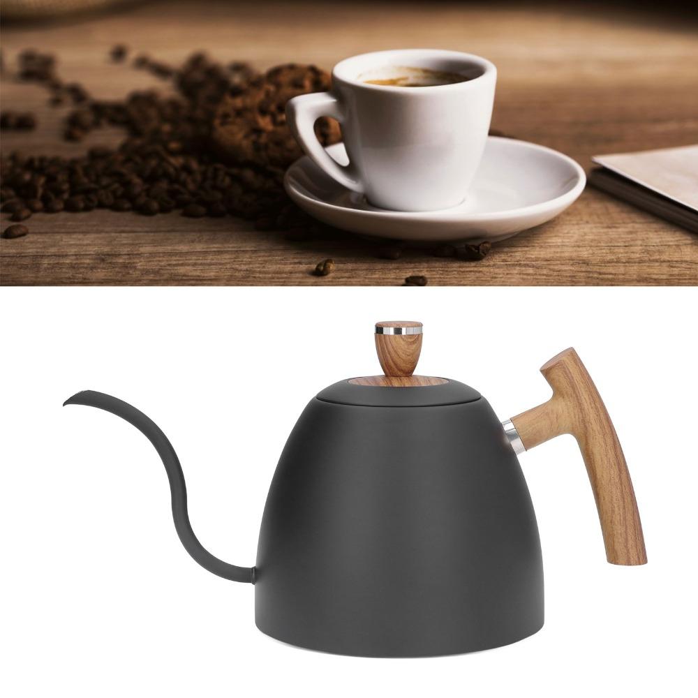 Rustproof Pour Over Kettle Ergonomic Handle Stainless Steel Kettle Gooseneck Tea Kettle For Home