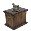 Labrador Retriever - Urn for the Ashes of a Dog, Urn with a Statuette, Elegant Urn In the Classic Style of the Brand