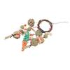 Rabbit Chew Toys Hand Made Multifunction Hamster Molar Toys for Rabbit Guinea Pig Chinchilla Hamster Squirrel Gerbils