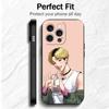 B-J A-Alex Anime Soft Phone Case for iPhone 16 16E 17 Air 15 Pro Max 14 Plus 13 Mini 11 12 7 Black Cover Back Shell
