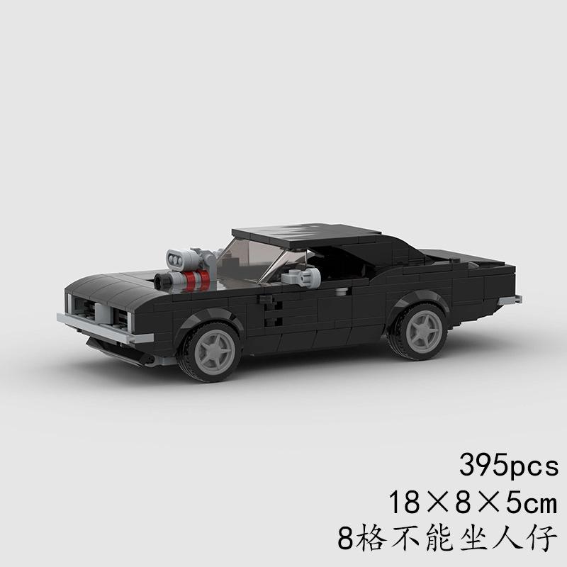 Technical Speed MOC Car City Super Rally Car Building Blocks Bricks Ornament Retro VintageToys For Kids Adults Birthday Gifts