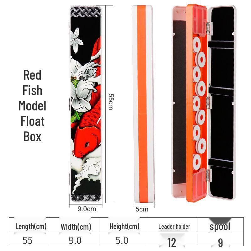 Three-Layer Multi-Functional Fishing Float and Accessories Box Set - Large Capacity Leader Line Organizer