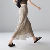 SOFSIL Retro Print Wide-Leg Cropped Pants