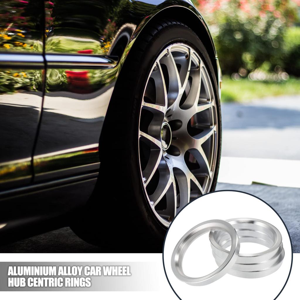 X AUTOHAUX Hub Centric Ring 72.6mm/60.1mm General Purpose Set of