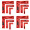 L‑Shaped 90 Degree Right Angle Positioner Woodworking Corner Clamp Carpenter Scribing Tool