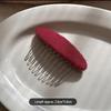 Korean Retro Woolen Hairpin Comb - Elegant Princess Style for Flyaways and Bangs