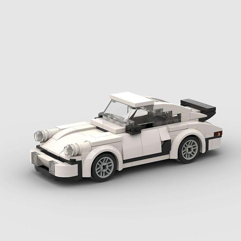 Moc  Race Cars City Rally Sports Raceing Vehicle Model Building Blocks Creative Garage Bricks Supercar Toys