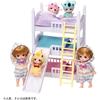 Takara Tomy Licca-chan LF-06 Athletic 3-Tier Bed Dress-Up Play Toy for Ages 3 and Up