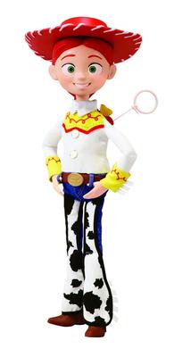 Toy Story 4 Talking Figure Jessie with Test Batteries AAA Alkaline Life-Size (37cm Long) (3 Batteries)