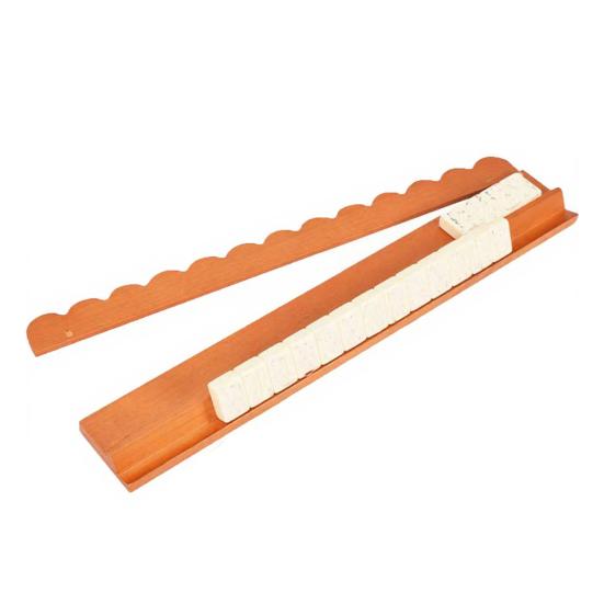 1 Conjunto de Rack de Mahjong com Padrão de Casco de Tartaruga com Empurrador Magnético Destacável Acabamento Brilhante Acrílico Porta-Peças de Mahjong Americano Régua Empurradora Mahjong