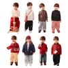LUSON Baby Boys' Semi-High Collar Long-Sleeve T-Shirt