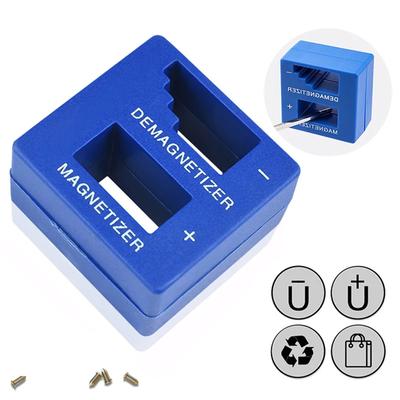 Chave de fenda 2 em 1 Magnetizador Desmagnetizador Profissional Magnetização Captador Ferramenta para Chave de fenda Broca Peças de ferramentas manuais