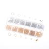 930Pcs/Box Jewelry Findings Kits Open Jump Rings Lobster Clasps Hooks Pliers Tweezers For Diy Bracelet Necklace Jewelry Making