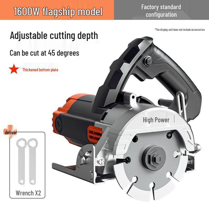 Multifunctional Handheld Electric Cutting Saw for Marble, Stone, Tile, and Wood