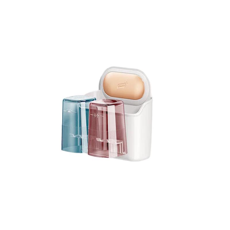 Tali Suction Cup Couple Toothbrush Holder