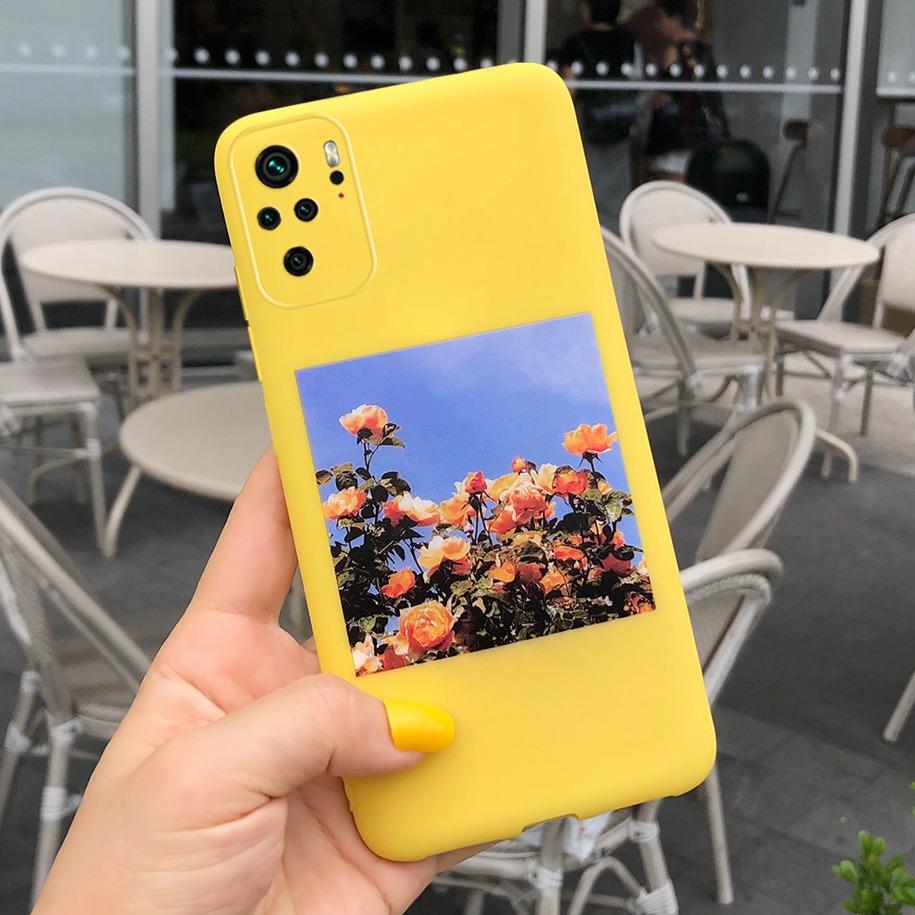 For Xiaomi Redmi Note 10 Case Silicone Soft TPU Cactus Cartoon Cute Cover for Redmi Note10 10 Pro Max Phone Cases Note 10s Coque