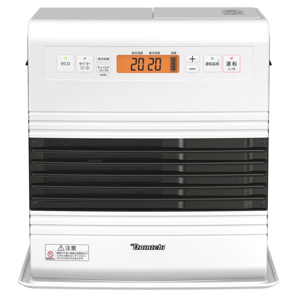 Dainichi Oil Fan Heater až 10 až 13 GR Typ Snow White (Dřevěné tatami/betonové tatami) FW-3723GR-W