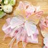 Dog Princess Dress Thin Cat Rainbow Butterfly Skirt Summer Girl Puppy Lace Tutu Dress for Small Medium Dogs Cats