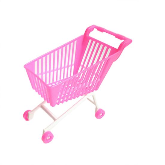 Shopping Cart for Dolls Classic Toys Trolleys Kids Girls Boys Birthday Gift