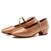Moderne Tanzschuhe für Kinder, Mädchen, Latein, Walzer, Salsa, Anfänger, Übungstanzschuhe, Seidentanzschuhe, Absatz 3,5 cm