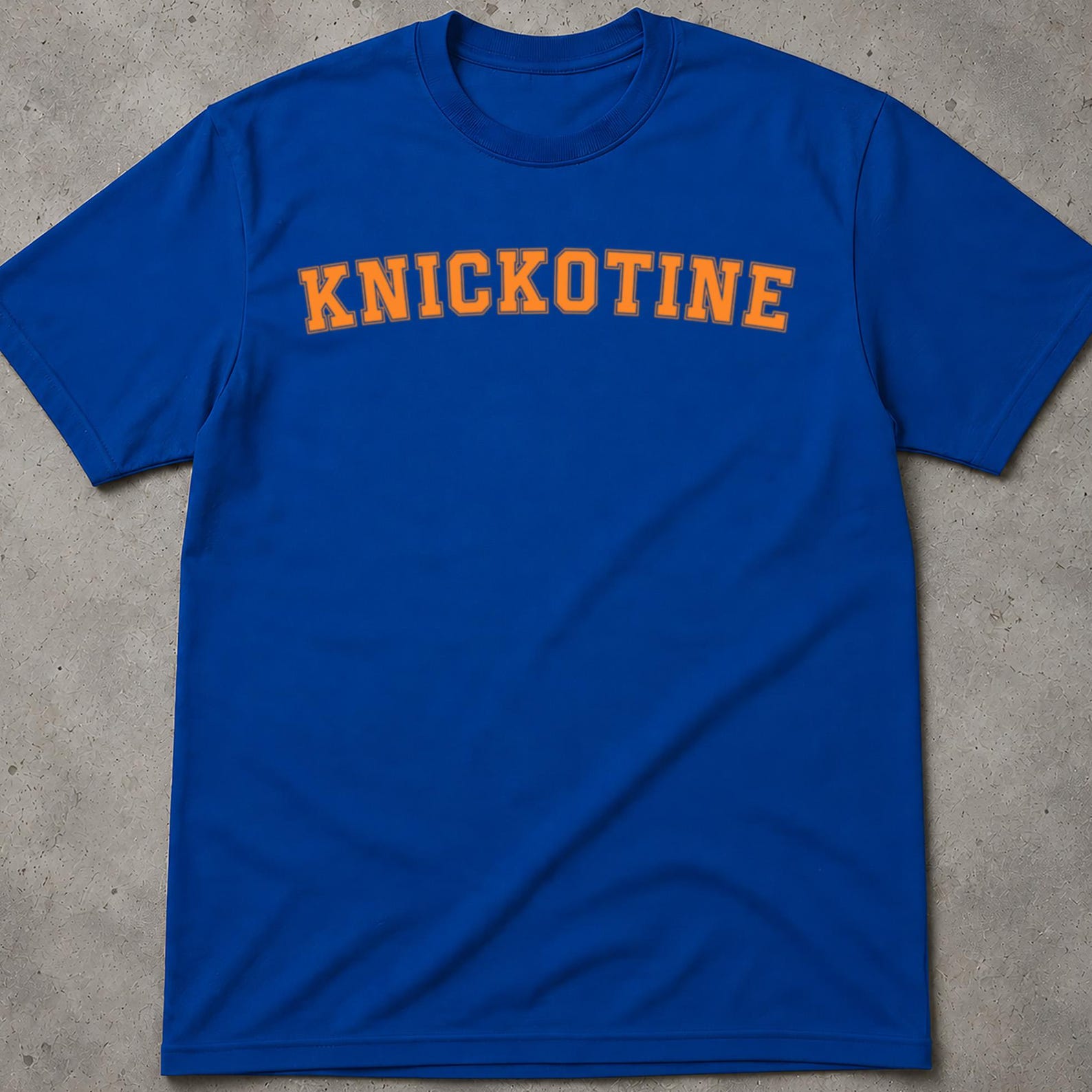 Knickotine T-Shirt, Knicks Gifts, Knicks Apparel, Knicks Tshirt, Knicks Baby Tee, New York Knicks Apparel, Ny Knicks, Knicks, Vintage Knicks 2XL