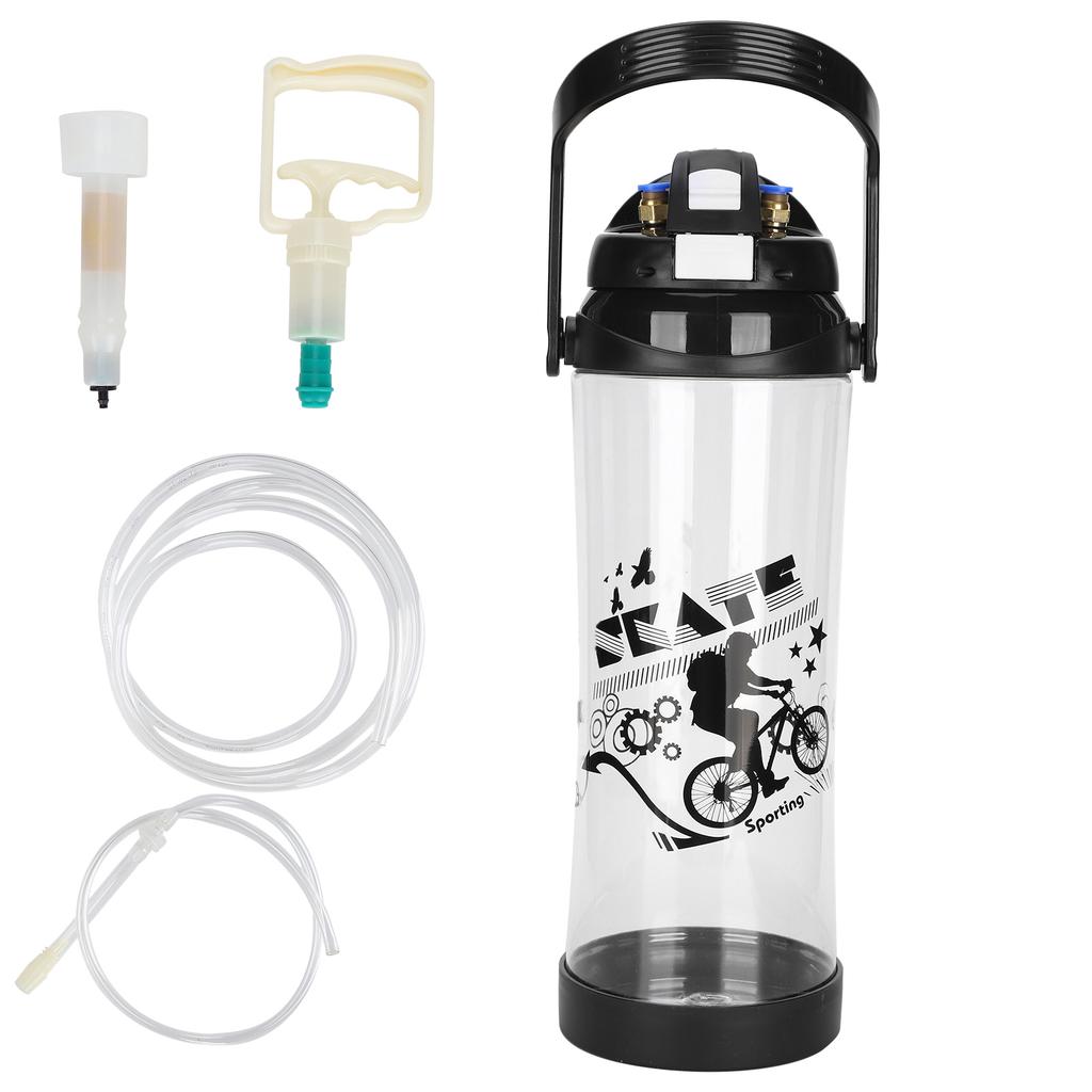 Husholdnings 3L Melkemaskinsett Manuell Betjening Bærbar Sau Geit Melkemaskin Enkelt Hode