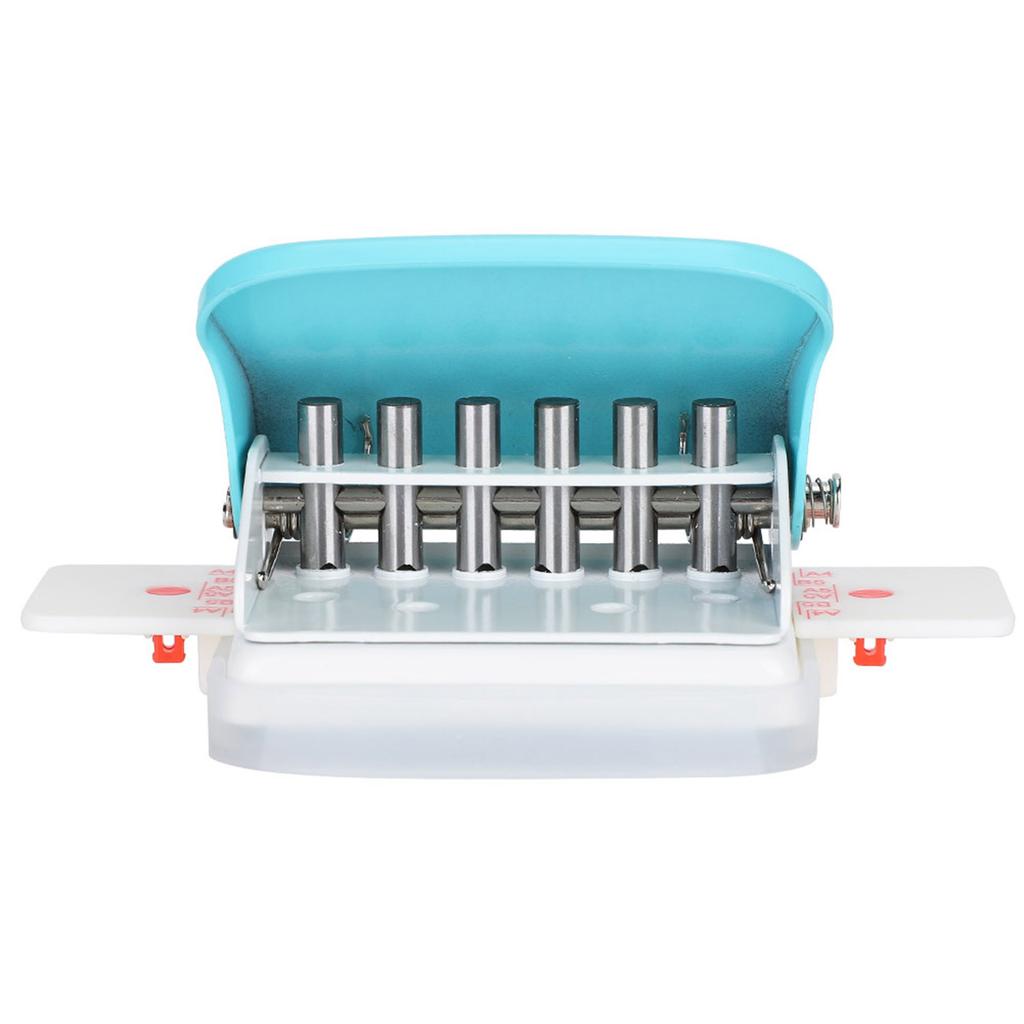 Verstellbarer Locher Grün Manuell Büro Zuhause Universal A4 Papierlochmaschinen