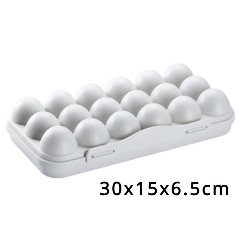 Держатель для яиц на холодильник 3-слойная откидная дверца холодильника стеллаж для хранения яиц лоток контейнер экономия места органайзер для яиц коробка полка для кухни 2360₽
