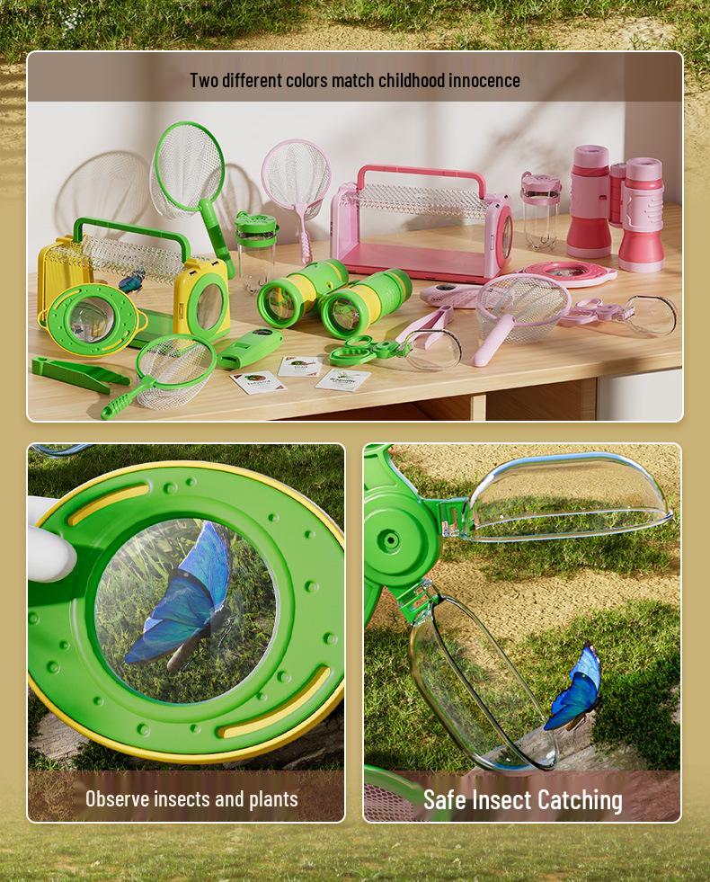 Kids' Outdoor Adventure Bug Observation and Catching Set