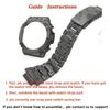 GA-2100 Cinturino in Gomma Custodia Mimetica Per Casio Ga-b2100 Ga2100 Ga2110 GM2100 Uomo Lunetta Metallica Accessori Cinturino Orologio Sportivo