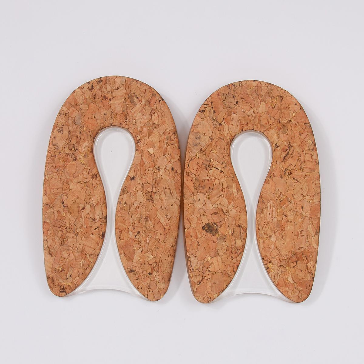 

1 пара силиконовых гелевых U-образных стелек для защиты пятки, спортивная подкладка для защиты пятки L