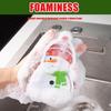 Holiday Themed Snowman/Snowflake/Glove/Deer Sponge Made From High Density Durability For Safe And Efficient Cleaning