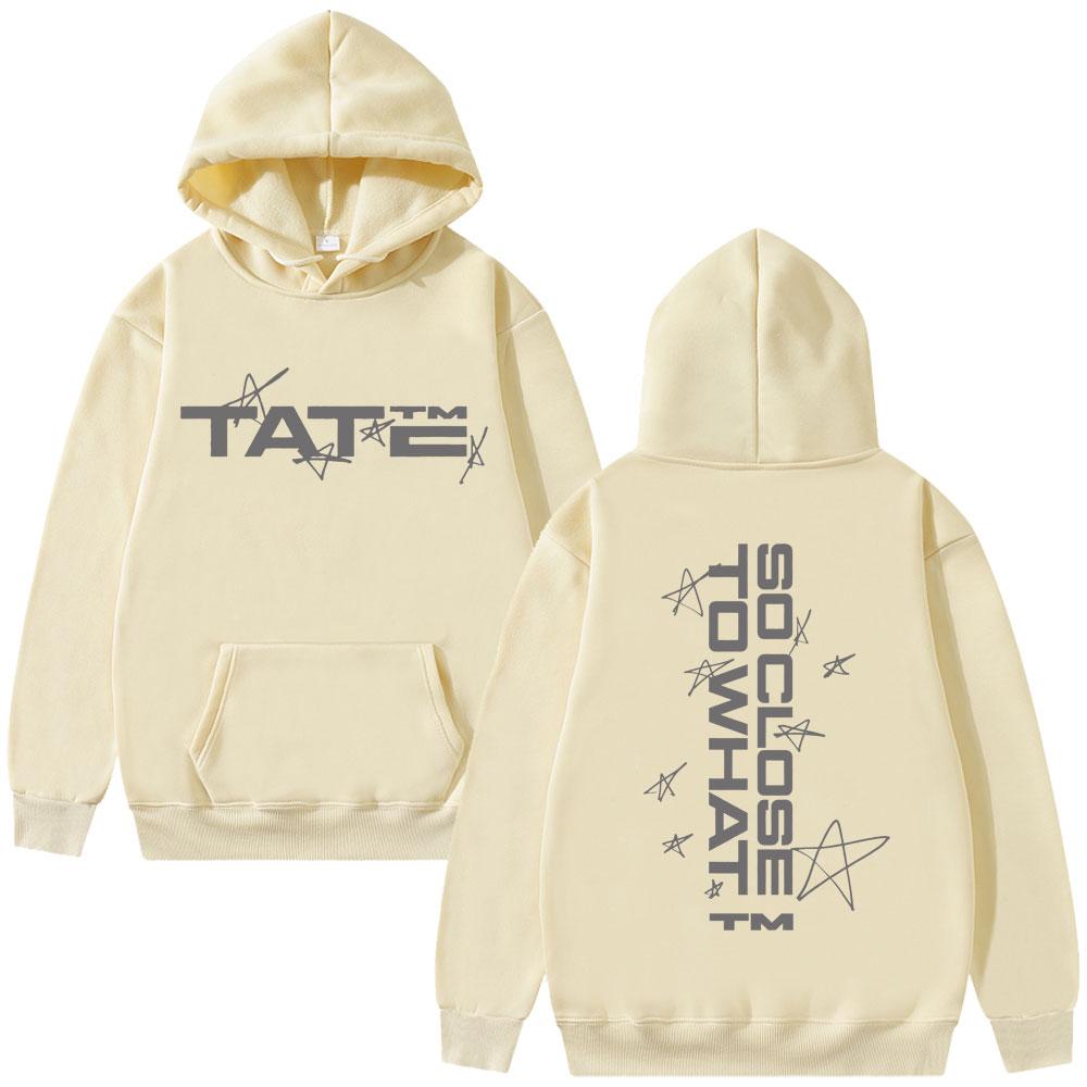 Tate Mcrae So Close To What Miss Possessive Tour 2025 Hoodie Herren Damen Oversized Pullover Trainingsanzug Herrenmode Vintgae Hoodies