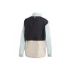 adidas Originals Culoare Bloc Guler Înalt Mânecă Lungă Fermoar Retro Jachetă Sport Femei Jachete Negru GD2532