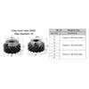 2M 3M 10T-30T High Torque 45° L/R Rotation Helical Gears Interlocking Machined Bore 180° Drive for Industrial Machinery