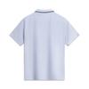 Li-Ning Sports Trend Series Color Block Soft Comfortable Breathable Versatile Casual Short Sleeve Polo Shirt Men Polo Shirts Frost-Blue APLV307-2